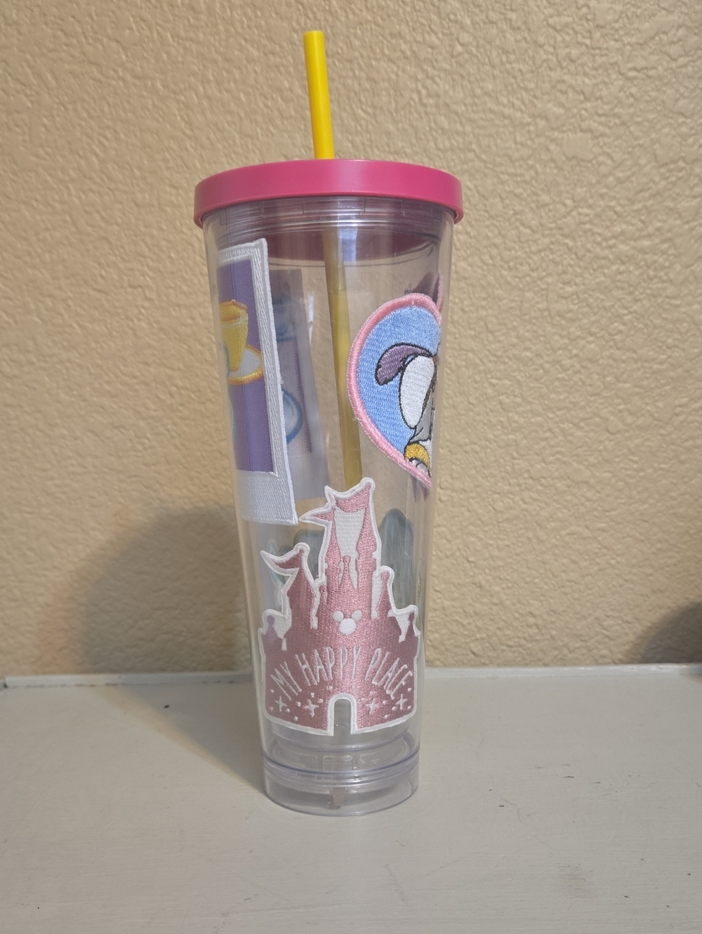 Disney Patch Starbucks Cup